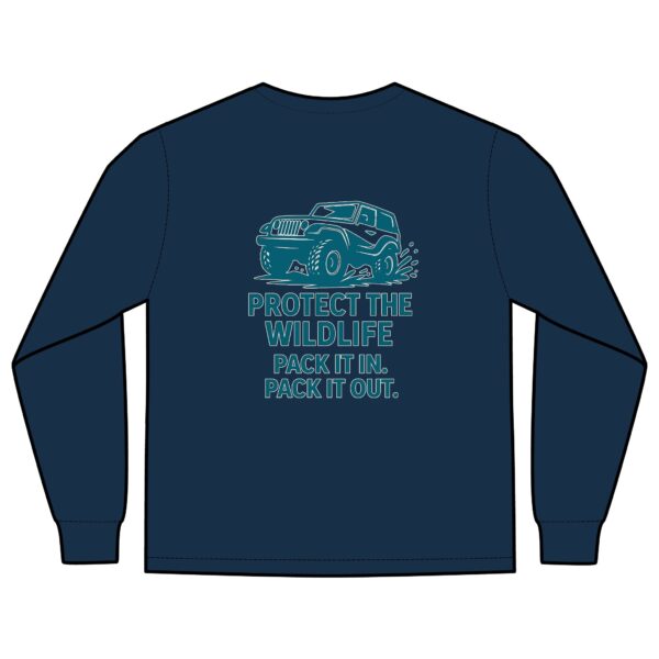 Unisex Long Sleeve Pocket T-Shirt - Protect Wildlife Graphic Tee, Eco-Friendly Apparel, Gift for Nature Lovers, Casual Wear, Adventure Shirt - Image 32