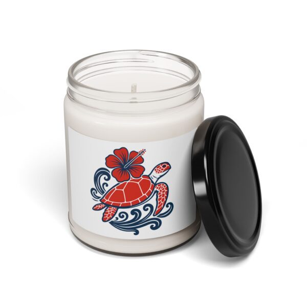 Tropical Turtle Scented Soy Candle - 9oz - Image 7