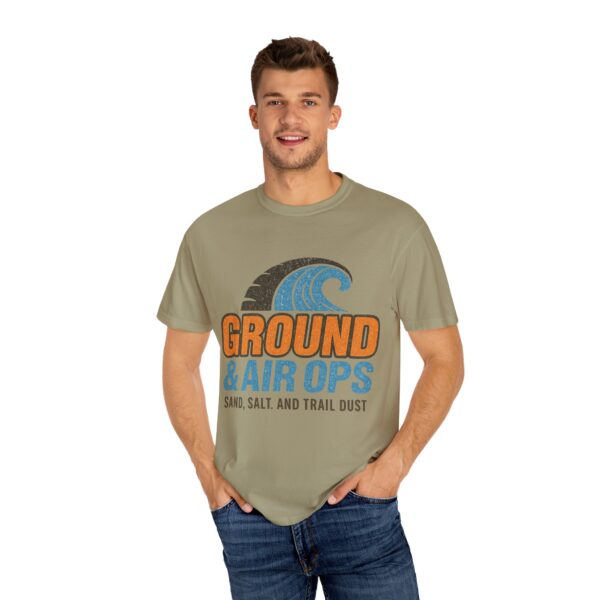 Ground & Air Ops Unisex Garment-Dyed T-Shirt - Outdoor Adventure Tee - Image 16