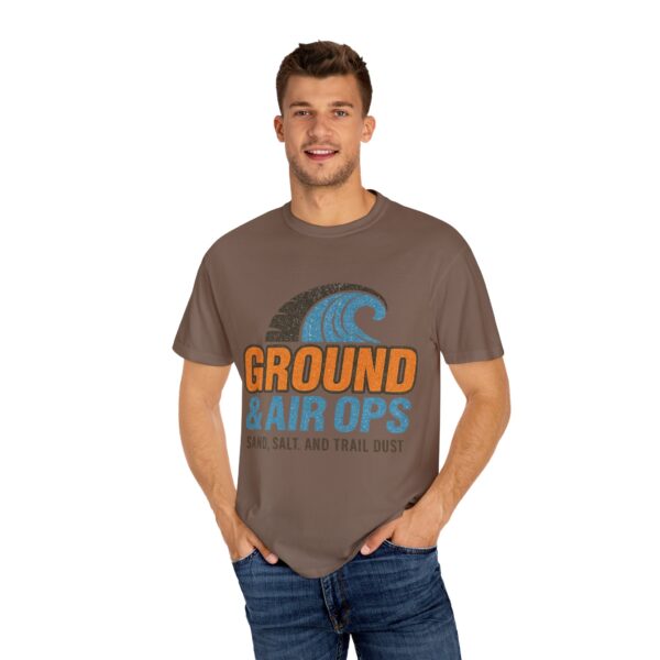 Ground & Air Ops Unisex Garment-Dyed T-Shirt - Outdoor Adventure Tee - Image 20