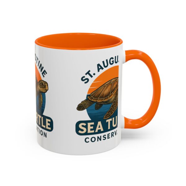 Eco-Friendly Sea Turtle Conservation Coffee Mug, Perfect Gift for Beach Lovers, Environmental Advocates, Nature Enthusiasts, St. [...] - Image 2