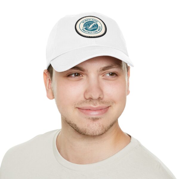 Stylish Dad Hat with Leather Patch | Protect the Nest Cap | Casual, Gift for Dads, Outdoor Adventures, Summer Fashion, Fun Days Out - Image 9