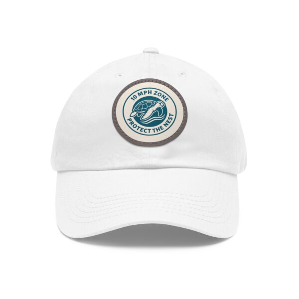 Stylish Dad Hat with Leather Patch | Protect the Nest Cap | Casual, Gift for Dads, Outdoor Adventures, Summer Fashion, Fun Days Out - Image 12