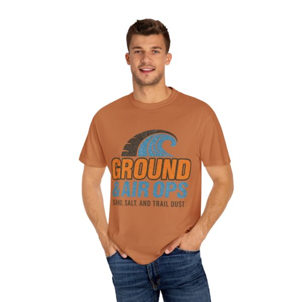 Ground & Air Ops Unisex Garment-Dyed T-Shirt - Outdoor Adventure Tee - Image 12