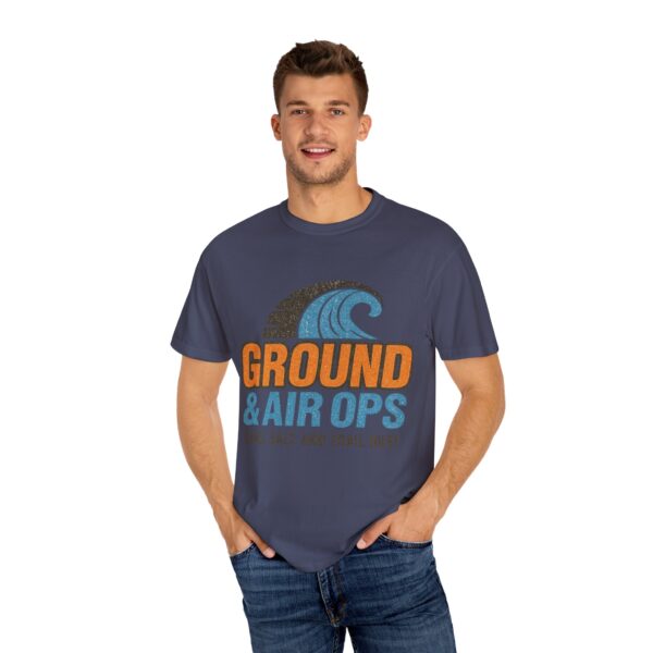 Ground & Air Ops Unisex Garment-Dyed T-Shirt - Outdoor Adventure Tee - Image 40