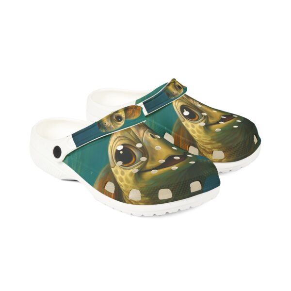 Cute Turtle Pattern EVA Foam Shoes, Fun Slip-On Clogs, Quirky Beach Footwear, Unique Gardening Shoes, Perfect for Summer Adventures - Image 2
