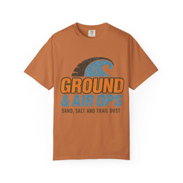 Ground & Air Ops Unisex Garment-Dyed T-Shirt - Outdoor Adventure Tee - Image 9