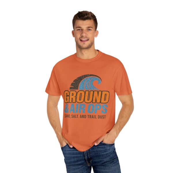Ground & Air Ops Unisex Garment-Dyed T-Shirt - Outdoor Adventure Tee - Image 8