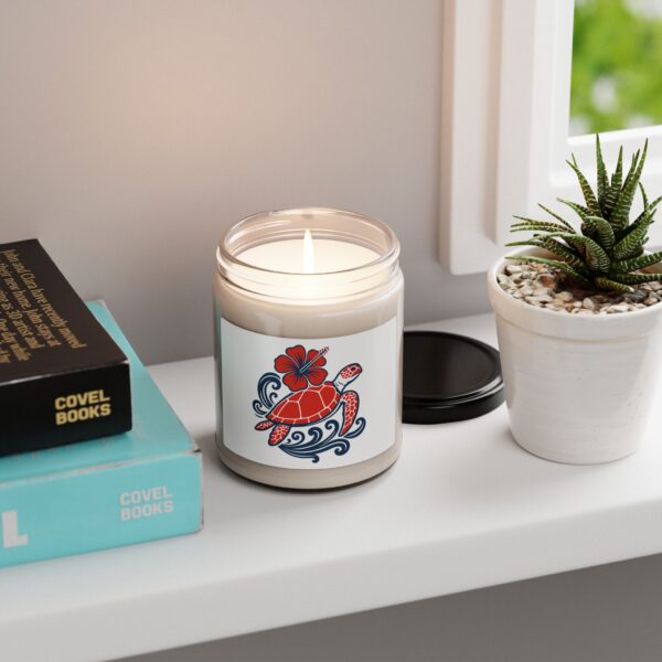 Tropical Turtle Scented Soy Candle - 9oz - Image 19