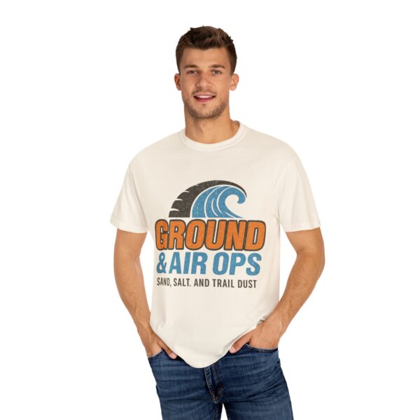 Ground & Air Ops Unisex Garment-Dyed T-Shirt - Outdoor Adventure Tee - Image 4