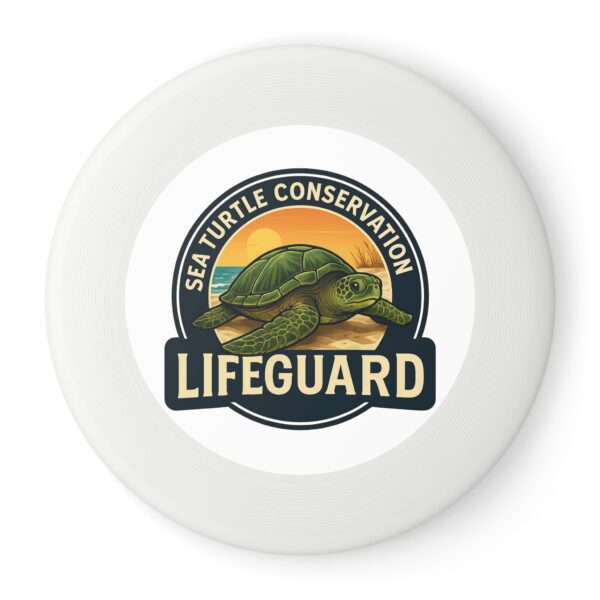 Sea Turtle Conservation Frisbee - Eco-Friendly, Fun Outdoor Activity, Perfect for Parties, Summer Beach Days, Gifts for Nature Lovers