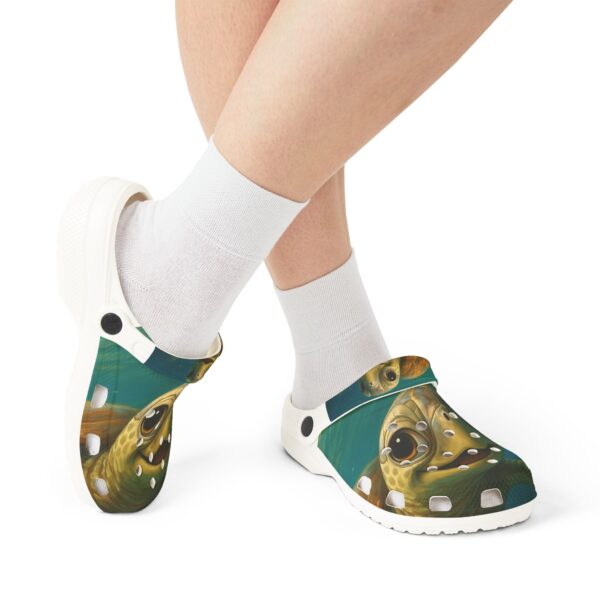 Cute Turtle Pattern EVA Foam Shoes, Fun Slip-On Clogs, Quirky Beach Footwear, Unique Gardening Shoes, Perfect for Summer Adventures - Image 7