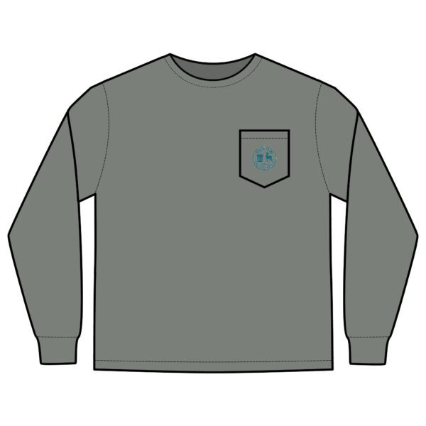 Unisex Long Sleeve Pocket T-Shirt - Protect Wildlife Graphic Tee, Eco-Friendly Apparel, Gift for Nature Lovers, Casual Wear, Adventure Shirt - Image 9